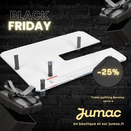 Table d'extension transparente quilt Bernina Série 4