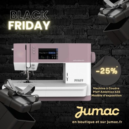 Machine à coudre Pfaff Quilt Ambition 635 à prix black friday
