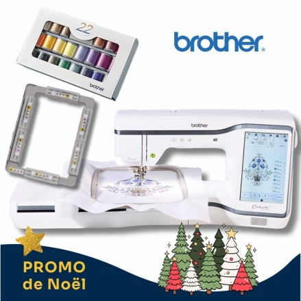 Machine à Broder Brother Celeste Innov-is CX1e + coffret de fils + cadre magnétique