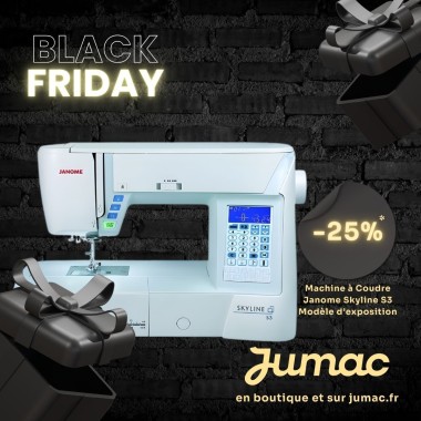 Machine à Coudre Janome Skyline S3 prix black friday