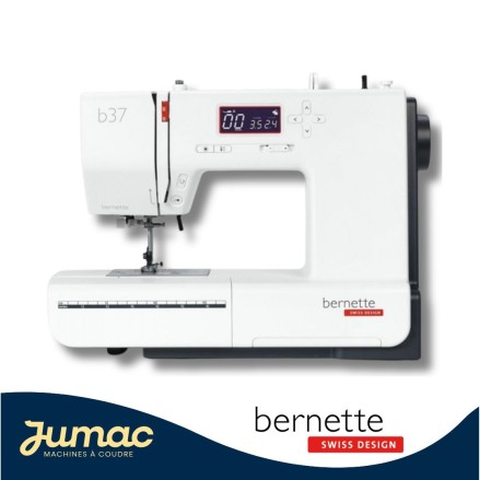 Machine à coudre Bernette b37 – 50 points, Start/Stop, écran LCD | Garantie 3 ans