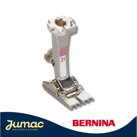 Pied Bernina nervures à 5 rainures n°31