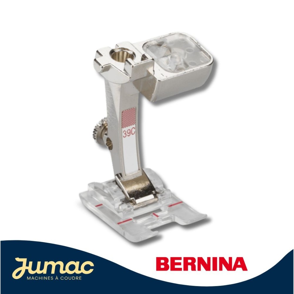 Pied à broder transparent Bernina n°39C