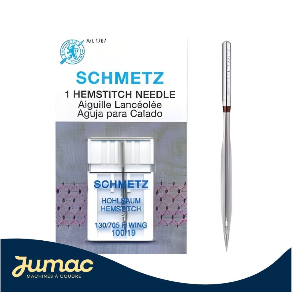 Lot de 5 aiguilles Sabre Schmetz 100