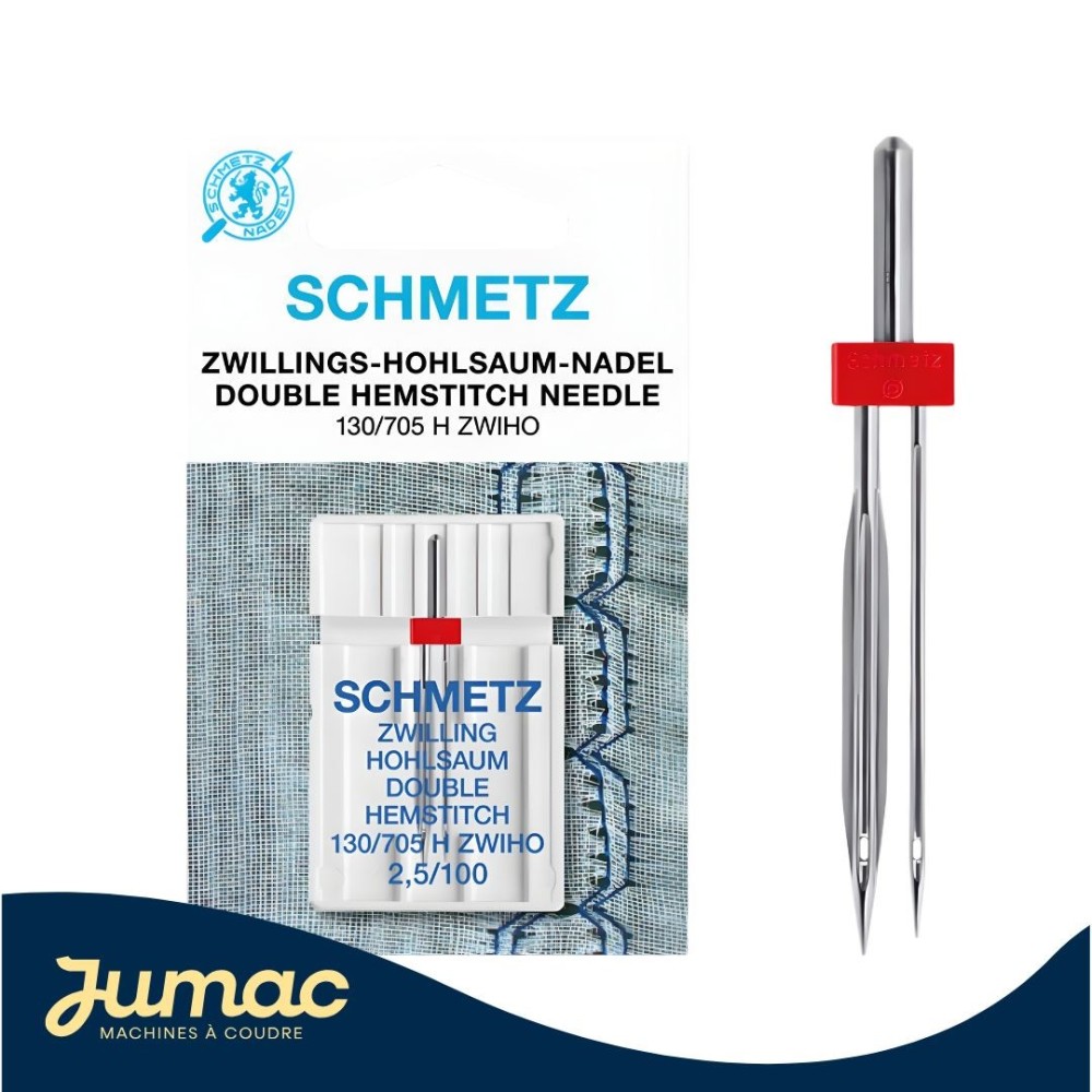 Double aiguille Zwiho Schmetz 100