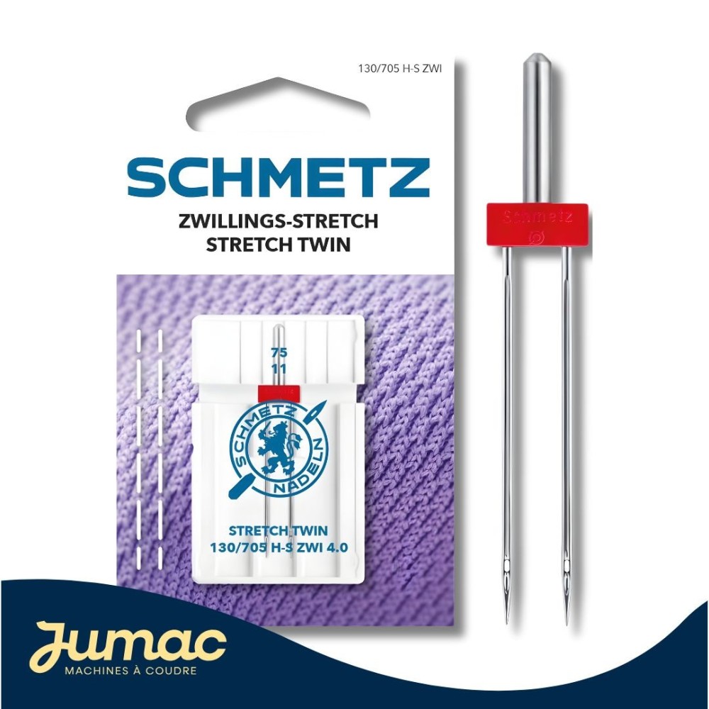 Aiguille double Stretch Schmetz 4,0 - 75