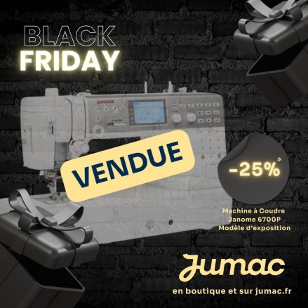 Machine à Coudre Janome 6700P - modèle expo - Garantie 5 ans