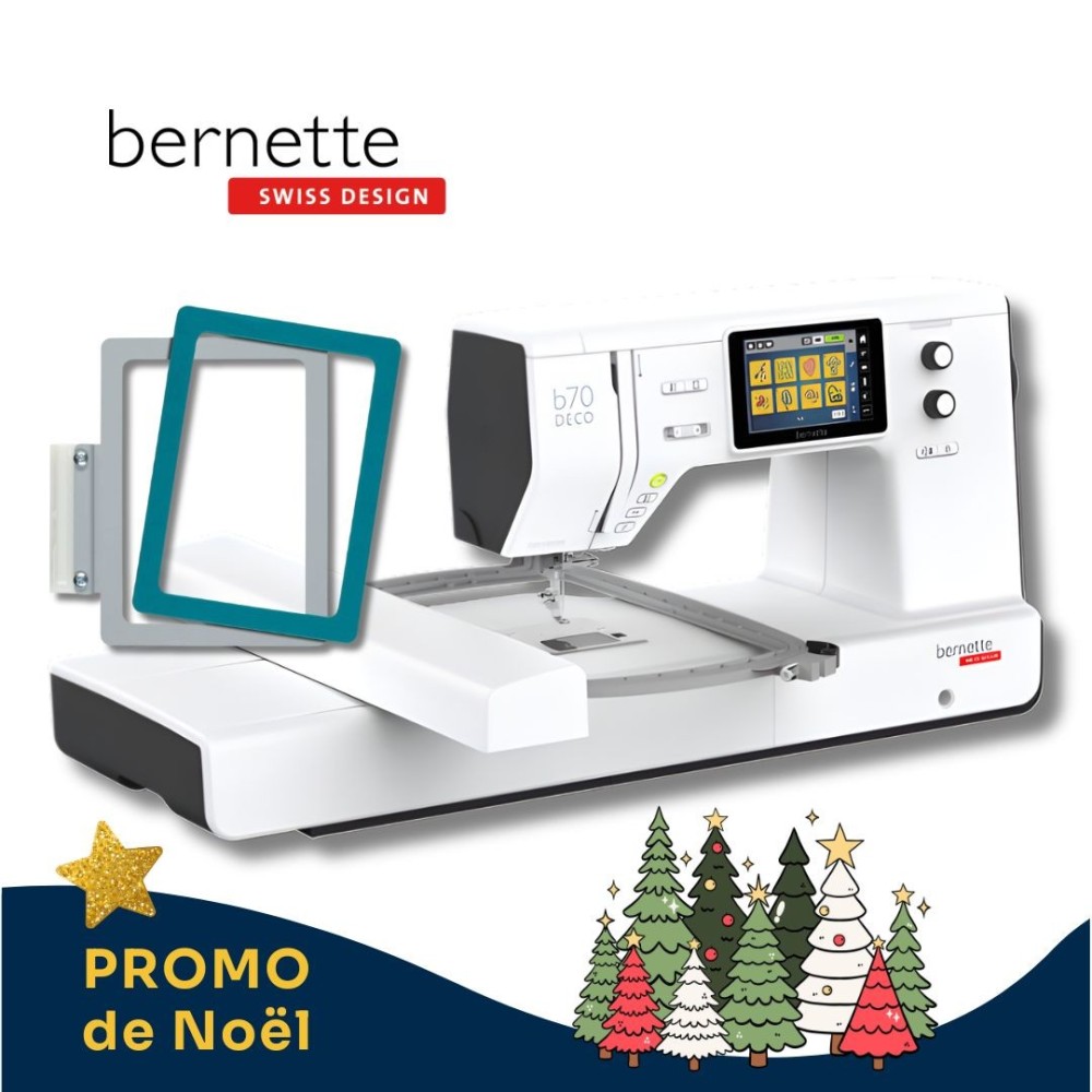 Machine à Broder bernette b70 + cadre magnétique offert - Garantie 3 ans