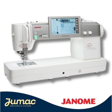 Machine à Coudre Janome Continental M7 - Garantie 5 ans