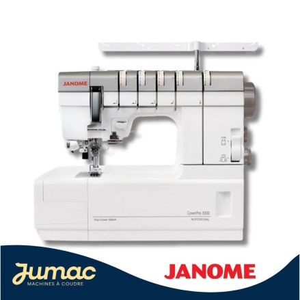 Recouvreuse Janome CoverPro 3000 Professional - Garantie 5 ans