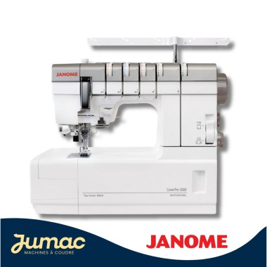 Recouvreuse Janome CoverPro 3000 Professional - Garantie 5 ans