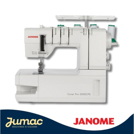 Recouvreuse Janome 2000CPX - Garantie 5 ans