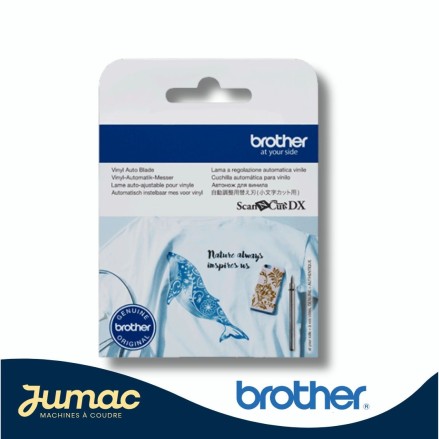 Lame auto-ajustable pour vinyle ScanNCut Brother CADXBLDV1
