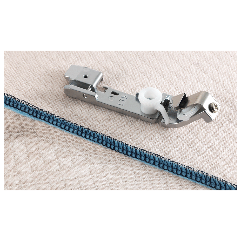 Pied bordure ou pose d'élastique surjeteuse Brother
