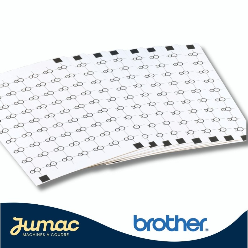 Vignettes de positionnement Brother