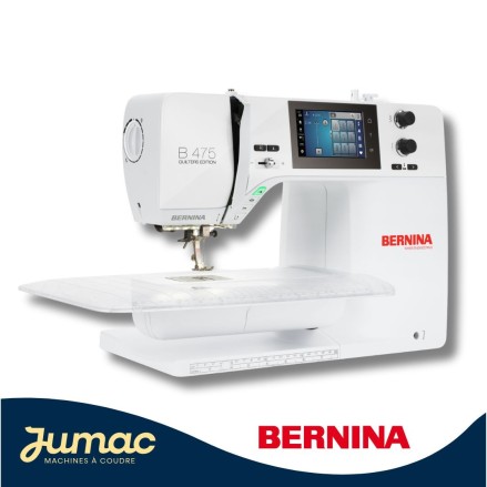 Machine à Coudre Bernina 475 QE - Garantie 5 ans