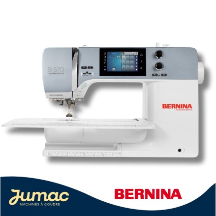 Machine à coudre Bernina 570 QE - Garantie 5 ans
