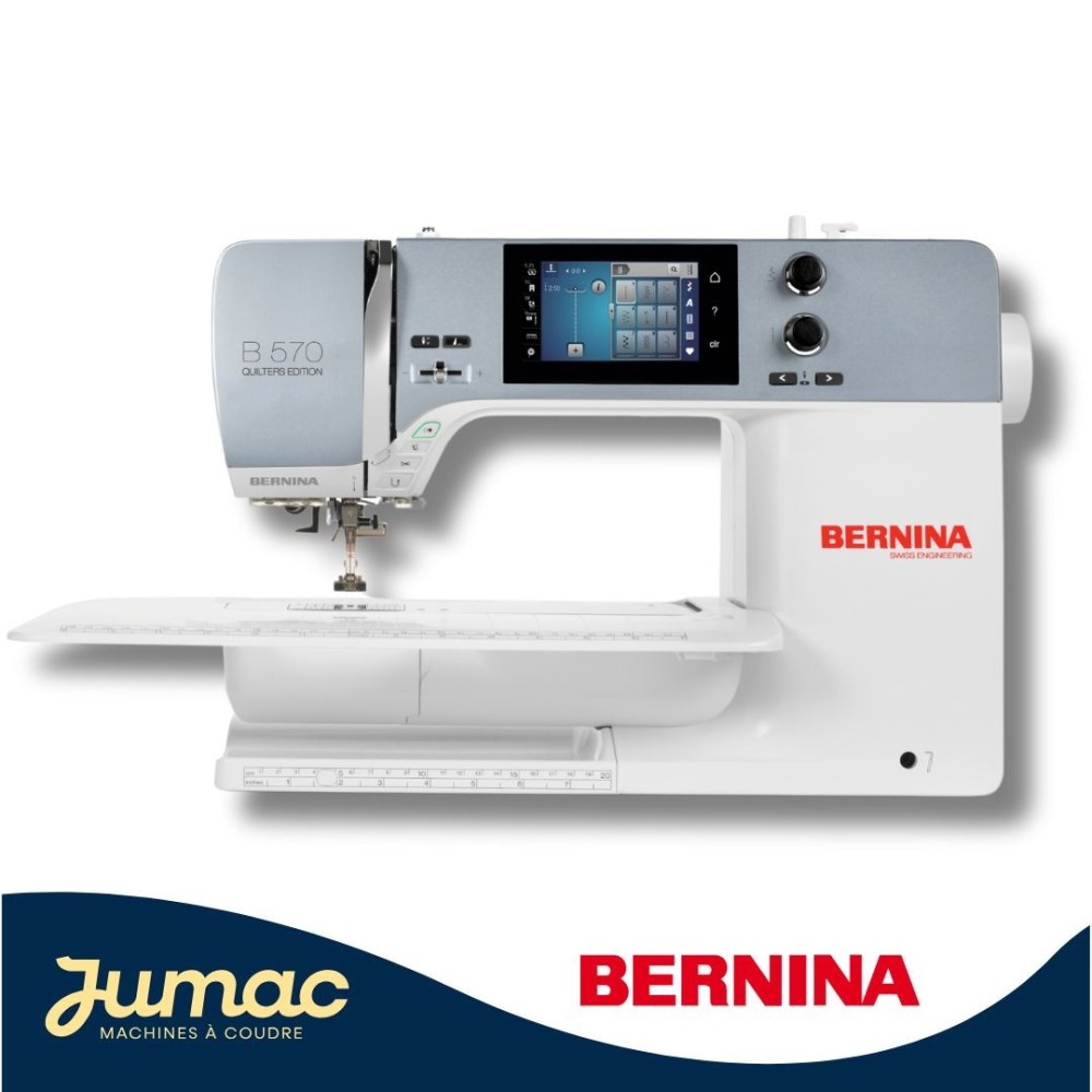 Machine à coudre Bernina 570 QE - Garantie 5 ans