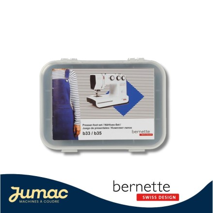 Kit 10 semelles Bernette b33/b35 – Accessoires couture polyvalents | Jumac