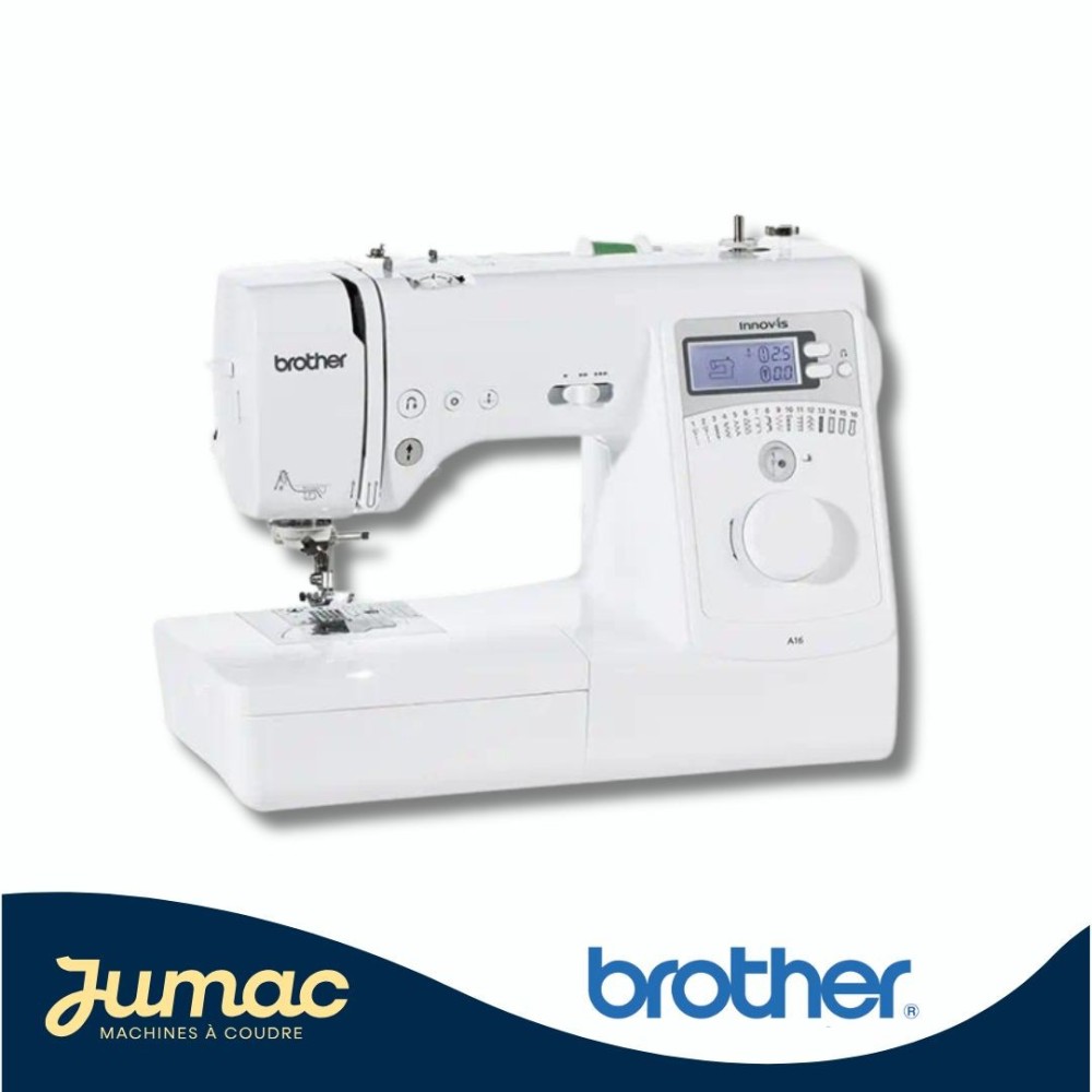 Machine à coudre Brother Innov-is A16 - JUMAC spécialiste machines à coudre