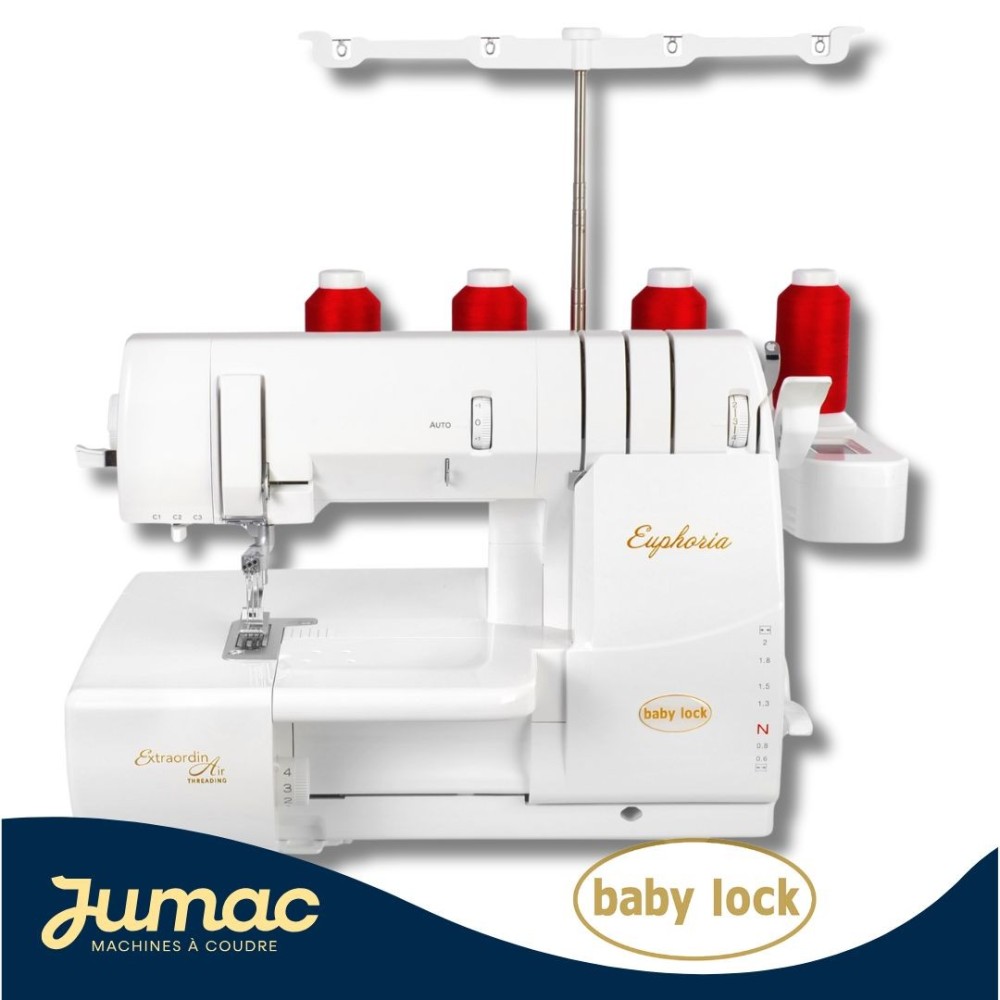 Recouvreuse BabyLock Euphoria - Garantie 5 ans