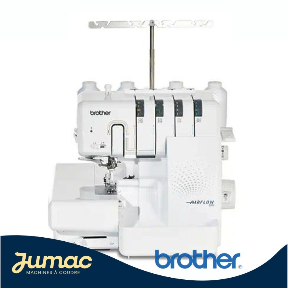 Surjeteuse Brother Airflow 3000 - Garantie 5 ans Surjeteuse Brother Airflow 3000 - Garantie 5 ans