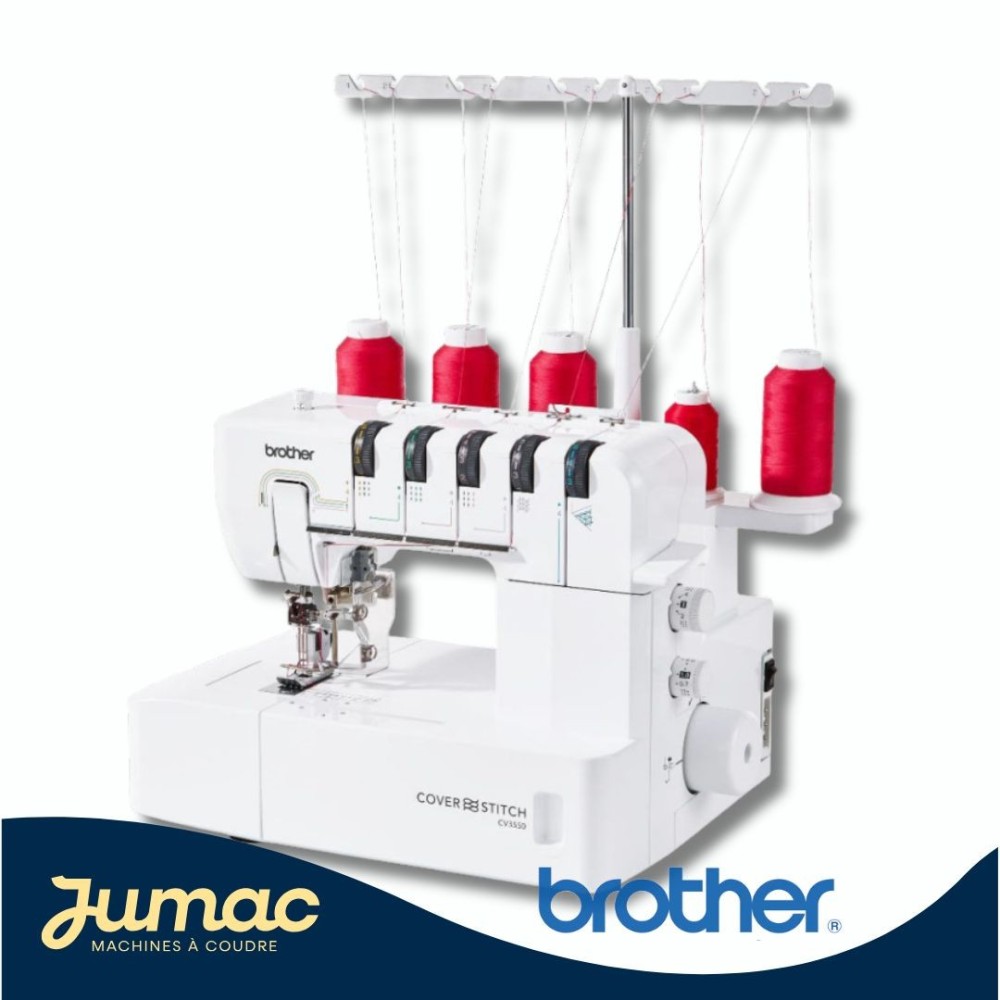 Recouvreuse Brother CV3550 - Garantie 5 ans