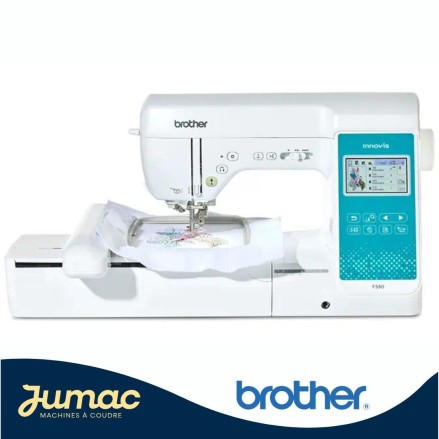 Machine à coudre et à broder Brother Innov-is F580 - Garantie 5 ans