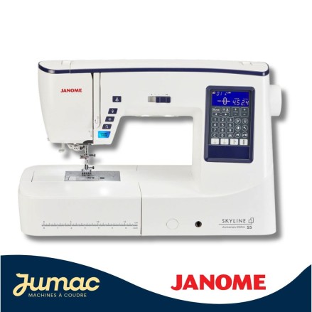Machine à coudre Janome Skyline S5 Anniversary
