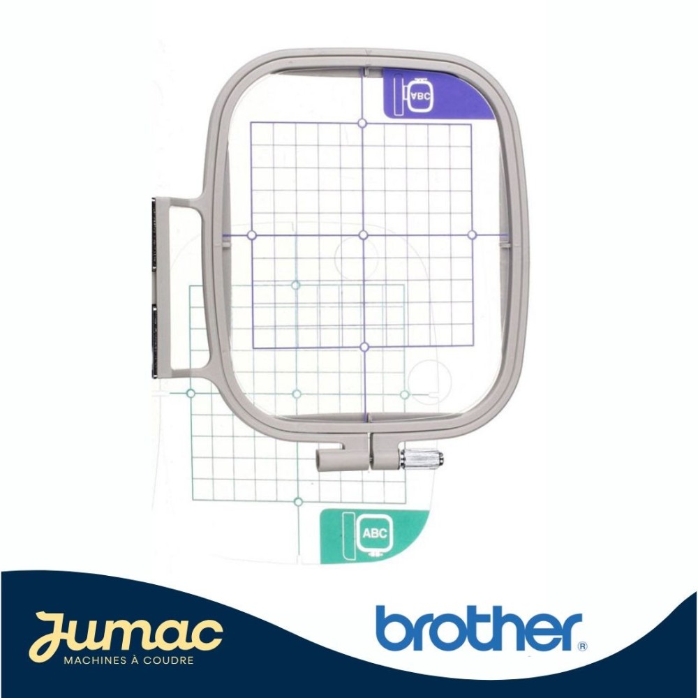 Cadre à broder Brother 100x100mm EF83