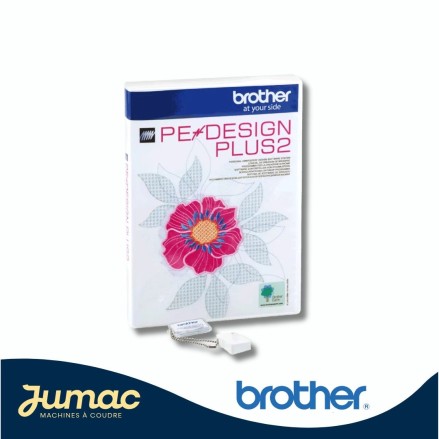 Logiciel de broderie Brother PE-DESIGN PLUS 2