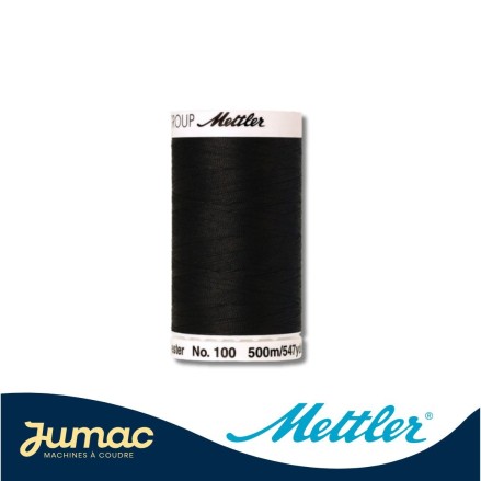 Fil à coudre Mettler Seralon Noir 4000 – 500 m