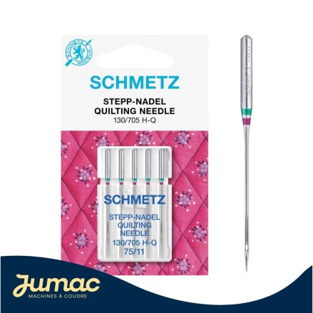 Lot de 5 aiguilles Quilting Schmetz 75