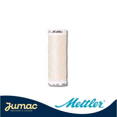 Fil à coudre Mettler Seralon couleur 1000 - 200m