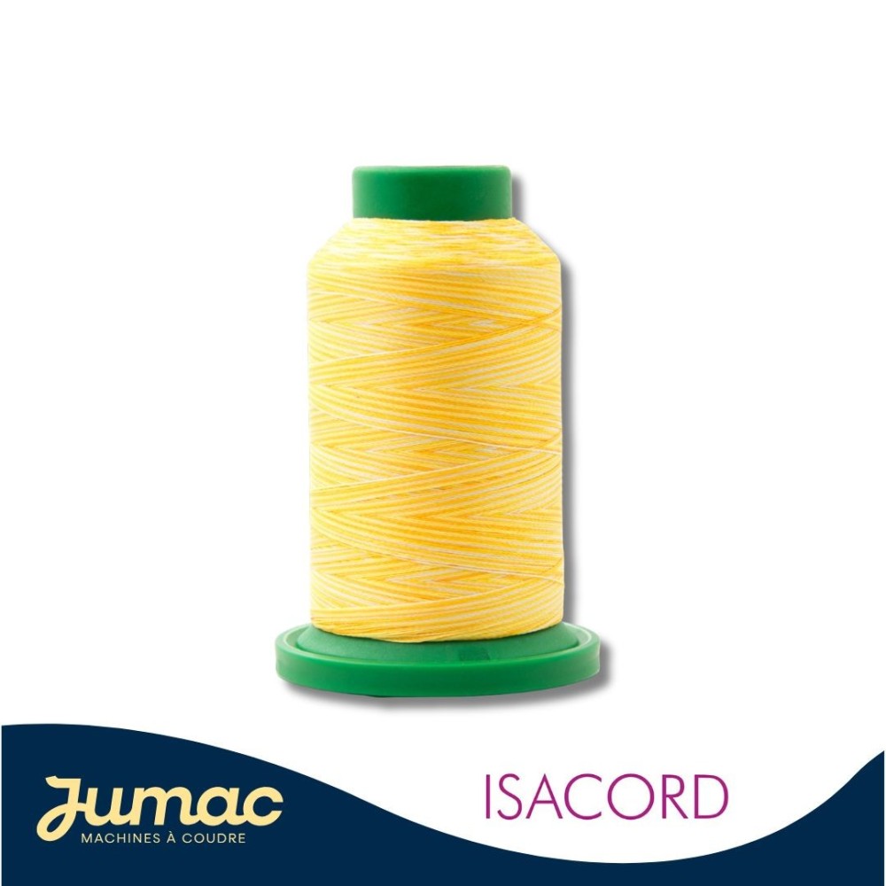 Cône de fil à broder Isacord multicolore 1000m - couleur 9925
