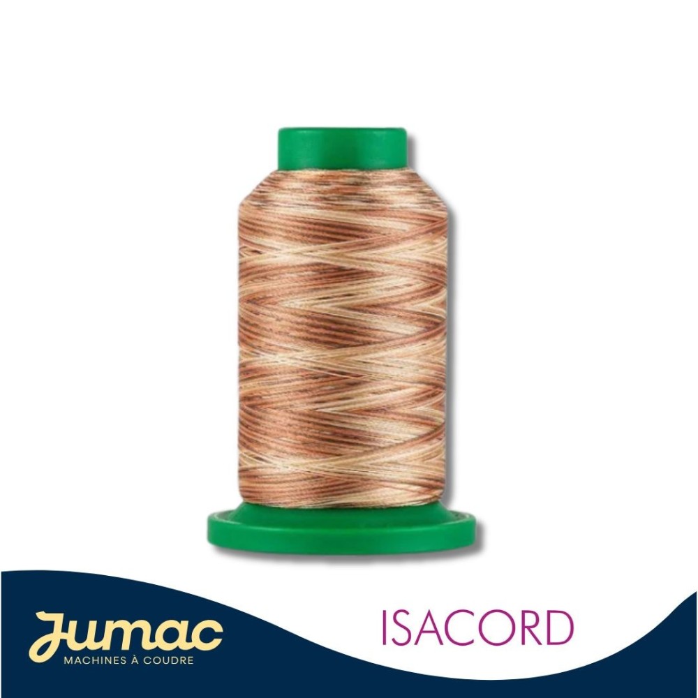 Cône de fil à broder Isacord multicolore 1000m - couleur 9302