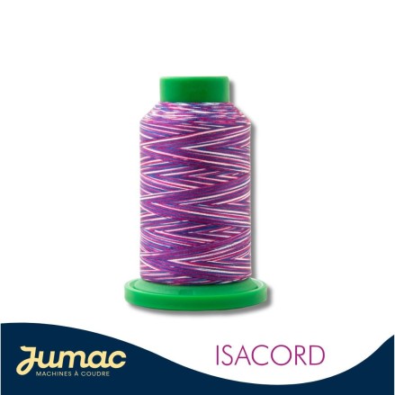 Cône de fil à broder Isacord multicolore 1000m - couleur 9918