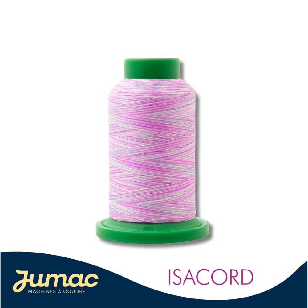 Cône de fil à broder Isacord multicolore 1000m - couleur 9912