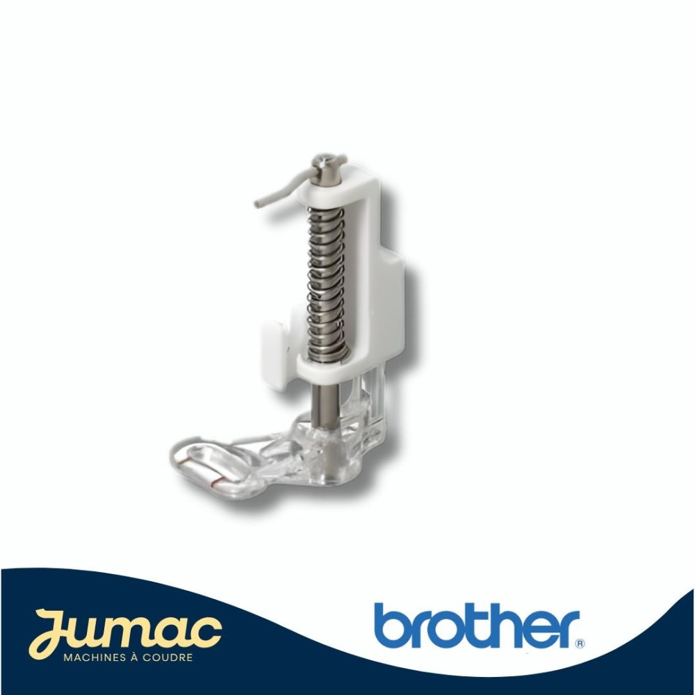 Pied tranparent matelassage Brother