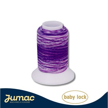 Fil mousse multicolore surjeteuse 1000m - couleur VA106