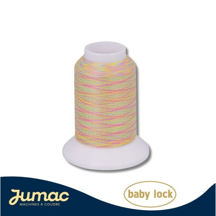 Fil mousse multicolore surjeteuse 1000m - couleur VA50