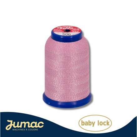 Fil mousse métallisé surjeteuse Fujix 1000m - couleur 506