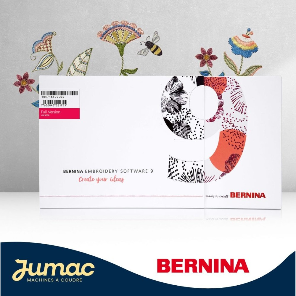 Logiciel de broderie Bernina Creator Full V9