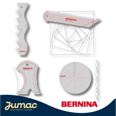 Kit règles essentiels quilting Bernina