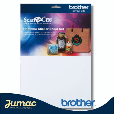 Ensemble de supports pour l’application d’autocollants imprimables CAPSS1 pour ScanNCut