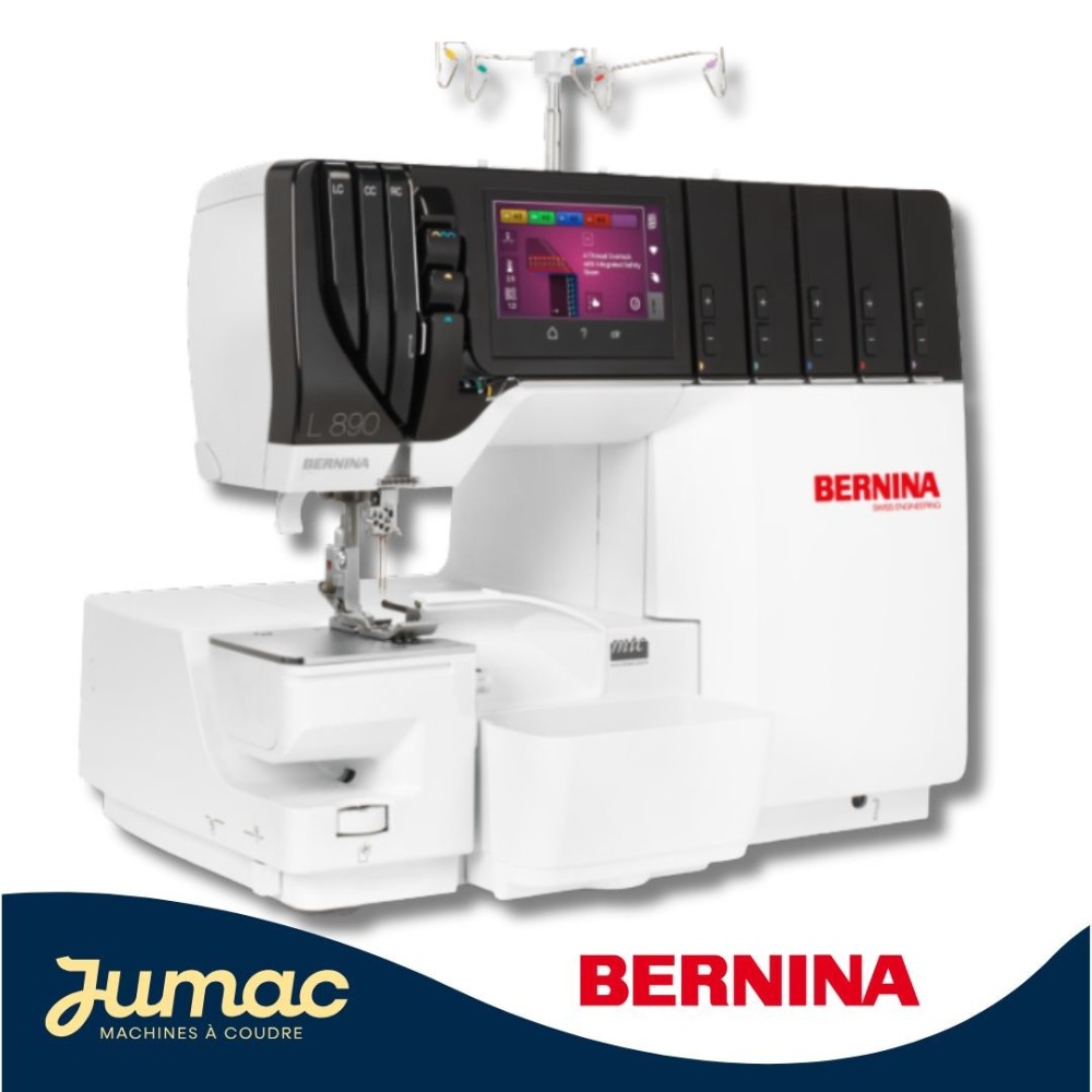 Surjeteuse Recouvreuse Bernina L890 - Garantie 5 ans