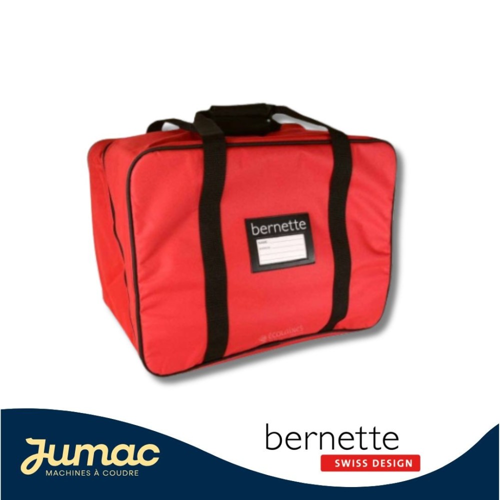 Sac de transport machine à coudre bernette rouge