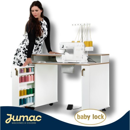 Meuble pour surjeteuse BabyLock