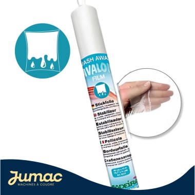 Stabilisateur broderie Madeira Avalon – Hydrosoluble Rouleau 50cmx10m