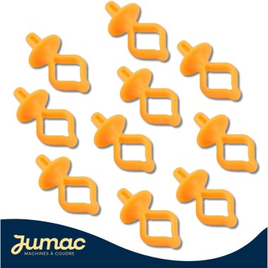 Lot de 10 clips pour canettes
